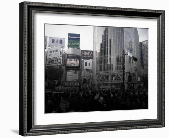 Tokyo Intersection 1-NaxArt-Framed Art Print