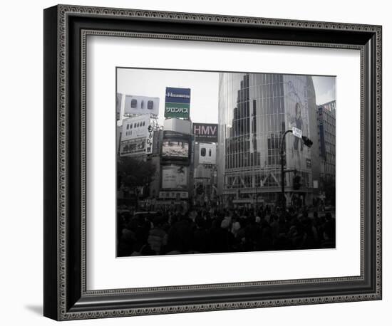 Tokyo Intersection 1-NaxArt-Framed Art Print