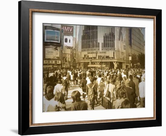 Tokyo Intersection-NaxArt-Framed Art Print