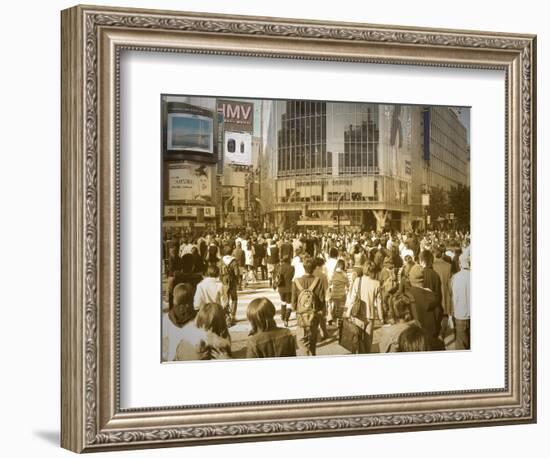 Tokyo Intersection-NaxArt-Framed Art Print