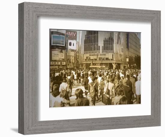 Tokyo Intersection-NaxArt-Framed Art Print