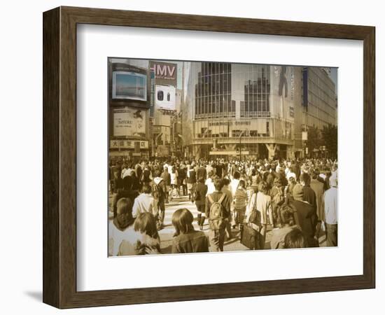 Tokyo Intersection-NaxArt-Framed Art Print