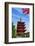 Tokyo, Japan. Five story Asakusa Pagoda in the Senso-Ji temple complex-Miva Stock-Framed Photographic Print