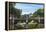 Tokyo, Japan. Imperial Palace, Edo Castle, with Nijubashi Bridge and moat-Miva Stock-Framed Premier Image Canvas