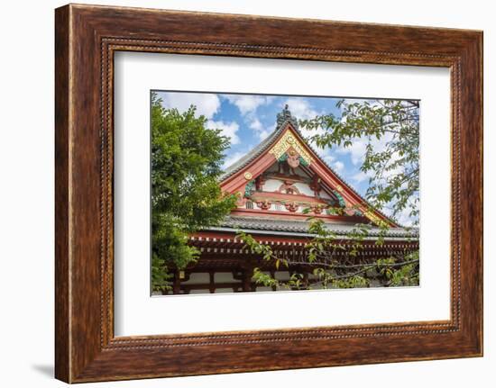 Tokyo, Japan. Sensoji Temple at Tokyo's Oldest Temple Built in 645-Bill Bachmann-Framed Photographic Print