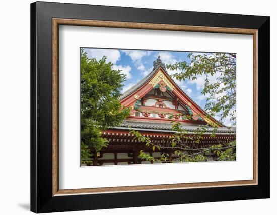 Tokyo, Japan. Sensoji Temple at Tokyo's Oldest Temple Built in 645-Bill Bachmann-Framed Photographic Print