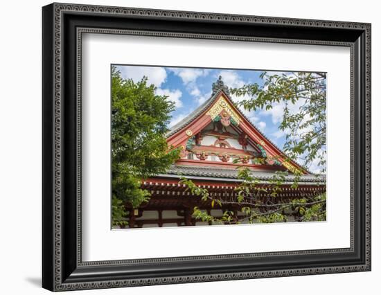 Tokyo, Japan. Sensoji Temple at Tokyo's Oldest Temple Built in 645-Bill Bachmann-Framed Photographic Print