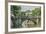 Tokyo, Japan. Traditional Imperial Gardens in Downtown-Bill Bachmann-Framed Photographic Print