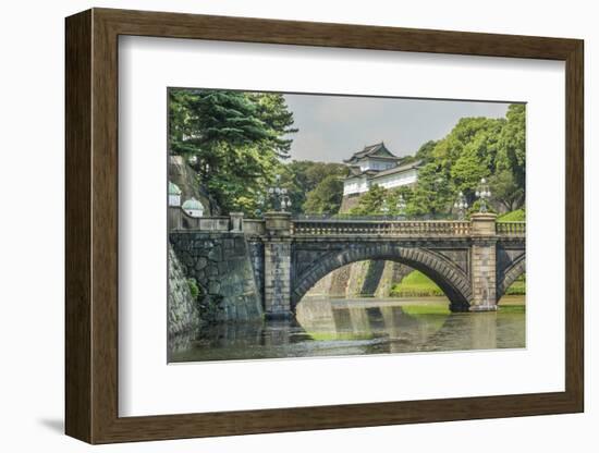 Tokyo, Japan. Traditional Imperial Gardens in Downtown-Bill Bachmann-Framed Photographic Print