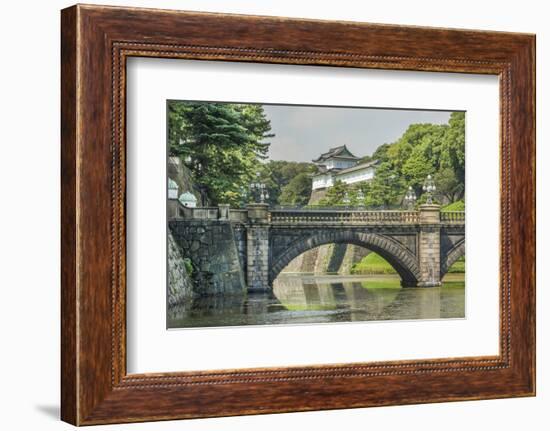 Tokyo, Japan. Traditional Imperial Gardens in Downtown-Bill Bachmann-Framed Photographic Print