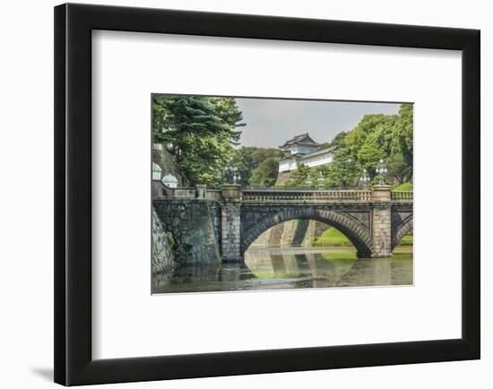 Tokyo, Japan. Traditional Imperial Gardens in Downtown-Bill Bachmann-Framed Photographic Print