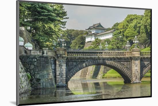 Tokyo, Japan. Traditional Imperial Gardens in Downtown-Bill Bachmann-Mounted Photographic Print