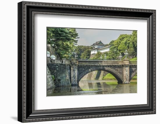 Tokyo, Japan. Traditional Imperial Gardens in Downtown-Bill Bachmann-Framed Photographic Print