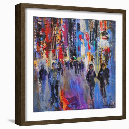 Tokyo Night-Sylvia Paul-Framed Premium Giclee Print