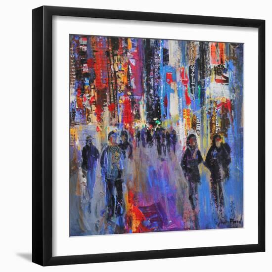 Tokyo Night-Sylvia Paul-Framed Premium Giclee Print