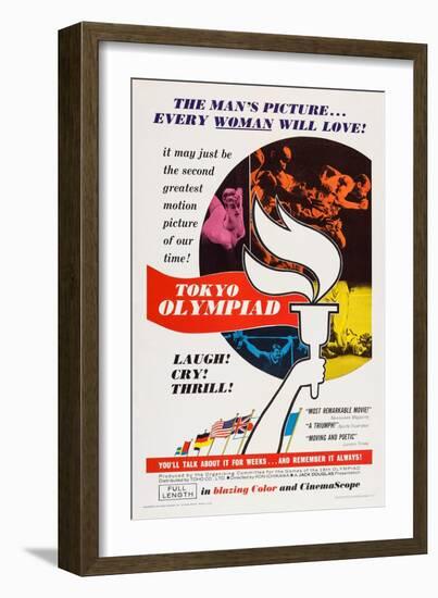 Tokyo Olympiad, (Aka Tokyo Orinpikku), 1965-null-Framed Art Print