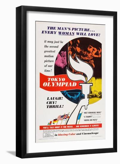 Tokyo Olympiad, (Aka Tokyo Orinpikku), 1965-null-Framed Art Print