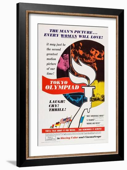 Tokyo Olympiad, (Aka Tokyo Orinpikku), 1965-null-Framed Art Print