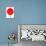 Tokyo Red Subway Map-NaxArt-Mounted Art Print displayed on a wall
