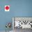 Tokyo Red Subway Map-NaxArt-Premium Giclee Print displayed on a wall