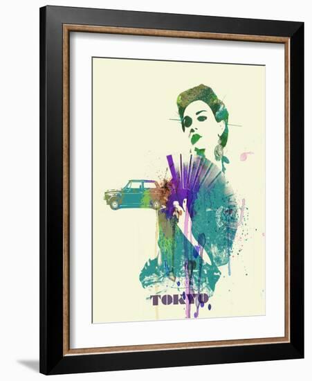 Tokyo Romance-NaxArt-Framed Art Print