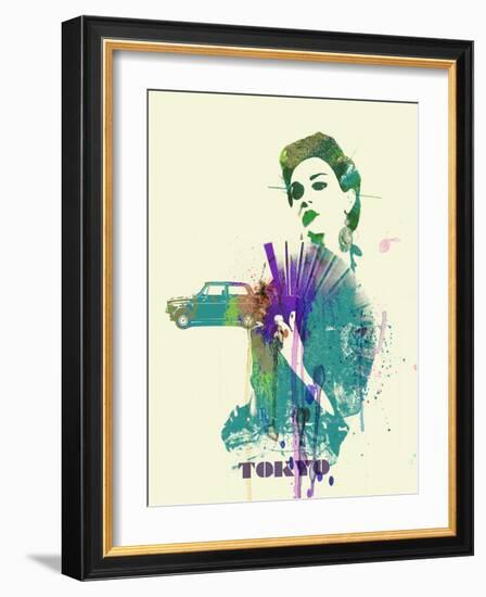 Tokyo Romance-NaxArt-Framed Art Print