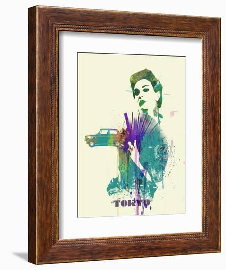 Tokyo Romance-NaxArt-Framed Art Print