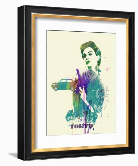 Tokyo Romance-NaxArt-Framed Art Print