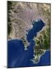 Tokyo, Satellite Image-PLANETOBSERVER-Mounted Photographic Print