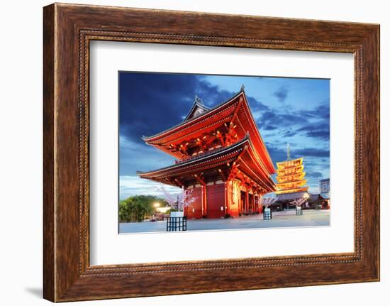 Tokyo - Sensoji-Ji, Temple in Asakusa, Japan-TTstudio-Framed Premium Photographic Print