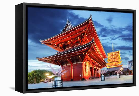 Tokyo - Sensoji-Ji, Temple in Asakusa, Japan-TTstudio-Framed Premier Image Canvas