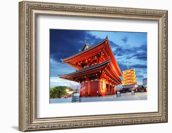 Tokyo - Sensoji-Ji, Temple in Asakusa, Japan-TTstudio-Framed Photographic Print