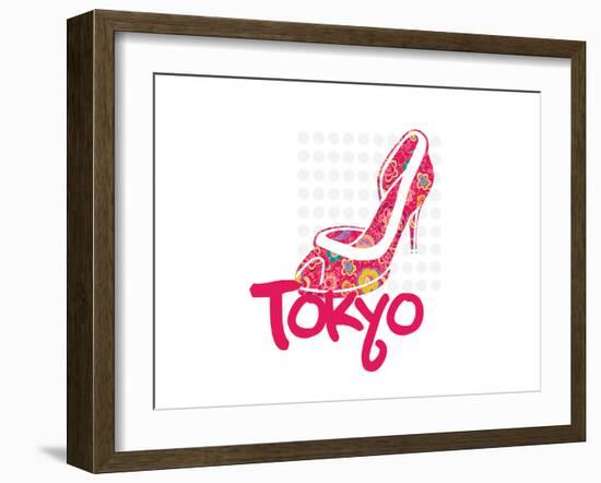 Tokyo Shoe-Elle Stewart-Framed Art Print