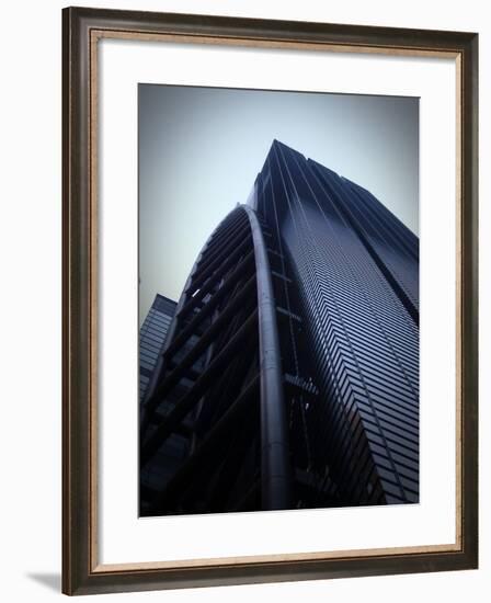 Tokyo Skyscraper-NaxArt-Framed Art Print