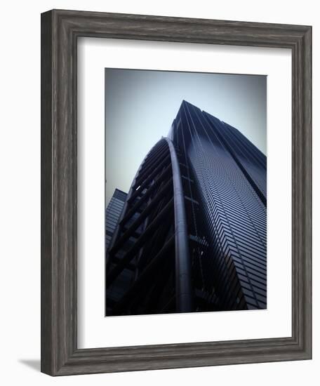 Tokyo Skyscraper-NaxArt-Framed Art Print