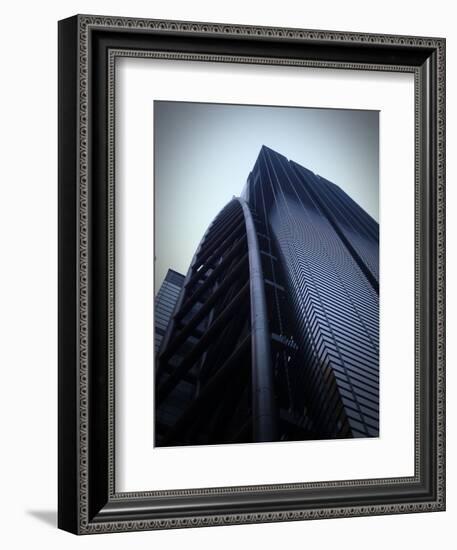 Tokyo Skyscraper-NaxArt-Framed Art Print