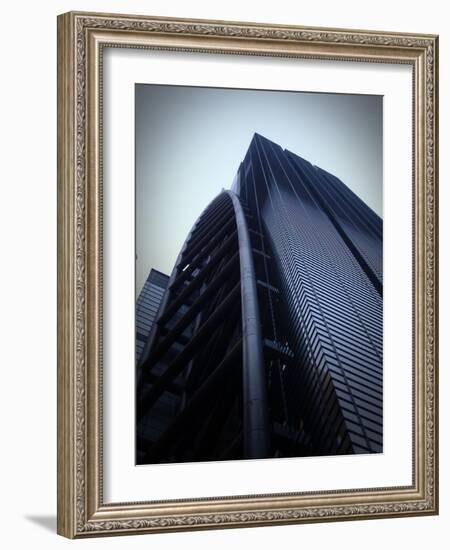 Tokyo Skyscraper-NaxArt-Framed Art Print