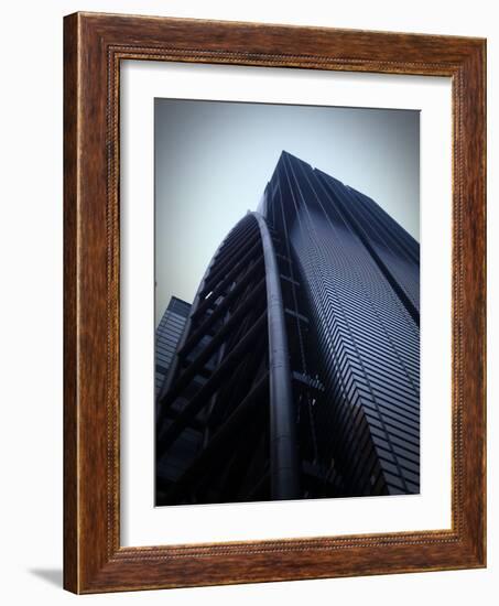 Tokyo Skyscraper-NaxArt-Framed Art Print