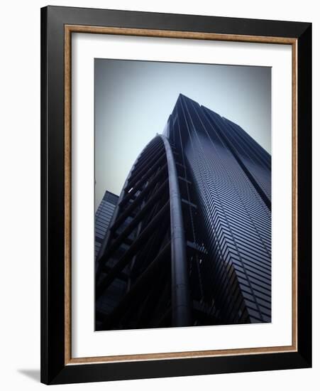 Tokyo Skyscraper-NaxArt-Framed Art Print