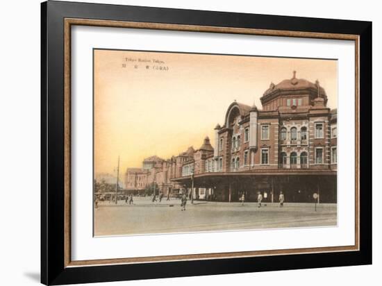 Tokyo Station, Japan-null-Framed Art Print