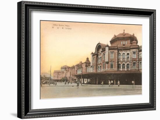 Tokyo Station, Japan-null-Framed Art Print