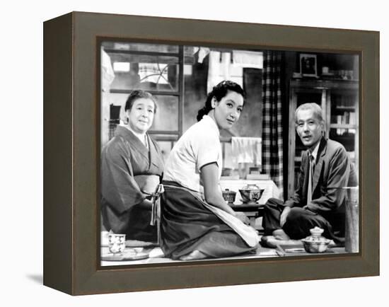 Tokyo Story, (aka Tokyo Monogatari), Chieko Higashiyama, Setsuko Hara, Chishu Ryu, 1953-null-Framed Stretched Canvas