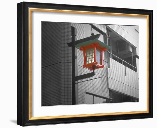 Tokyo Street Light-NaxArt-Framed Art Print