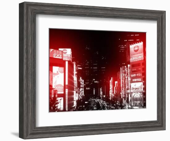 Tokyo Street-NaxArt-Framed Art Print