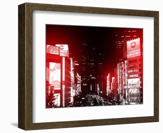 Tokyo Street-NaxArt-Framed Art Print