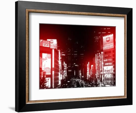 Tokyo Street-NaxArt-Framed Art Print