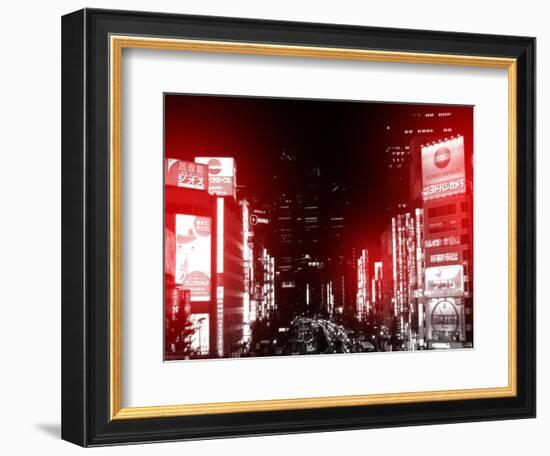 Tokyo Street-NaxArt-Framed Art Print