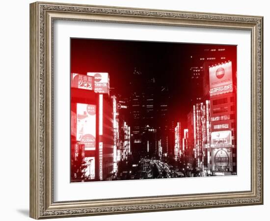 Tokyo Street-NaxArt-Framed Art Print