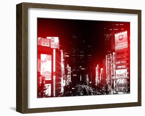 Tokyo Street-NaxArt-Framed Art Print