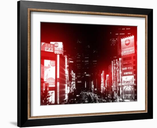 Tokyo Street-NaxArt-Framed Art Print